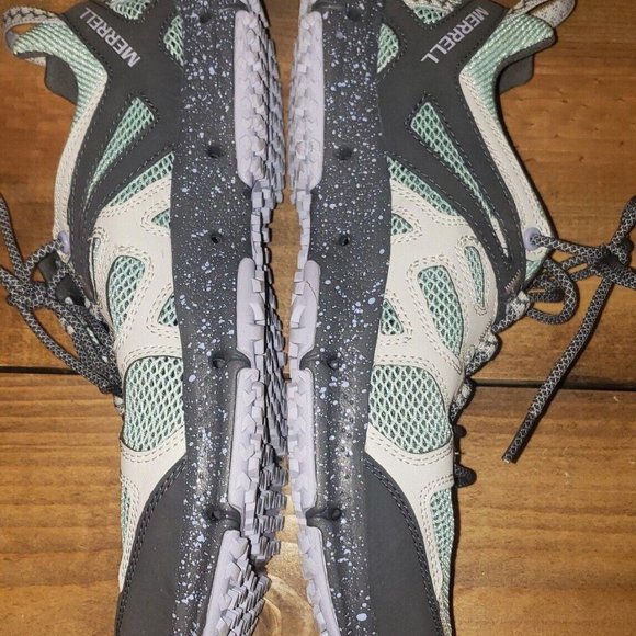 MERRELL Hydrotrekker Water Trail Shoes TURBULENCE AQUA Women’s Size 11  J52810 - Picture 10 of 12
